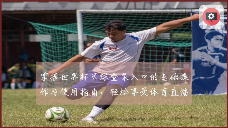 掌握世界杯买球登录入口的基础操作与使用指南，轻松享受体育直播体验