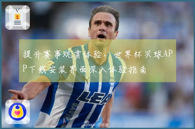 提升赛事观赏体验，世界杯买球APP下载安装界面深入体验指南