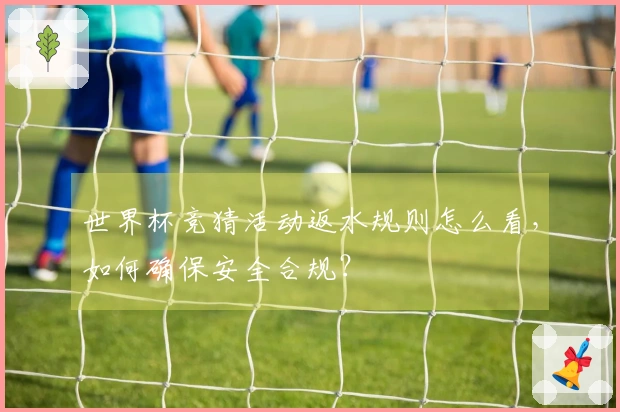 世界杯竞猜活动返水规则怎么看，如何确保安全合规？