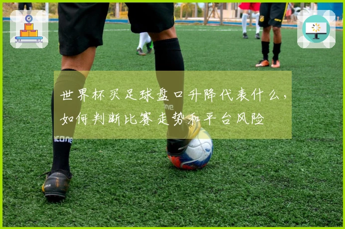 世界杯买足球盘口升降代表什么，如何判断比赛走势和平台风险